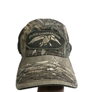 Duck Commander Camo Hat Patch Logo Cap Headwear By The Game Adjustable Fit